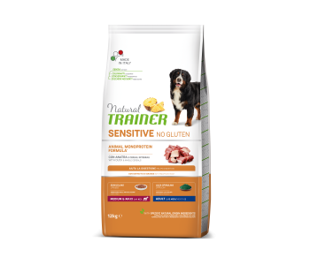 NT Sens. No Gluten Adult Medium-Maxi Duck 12kg - с патешко